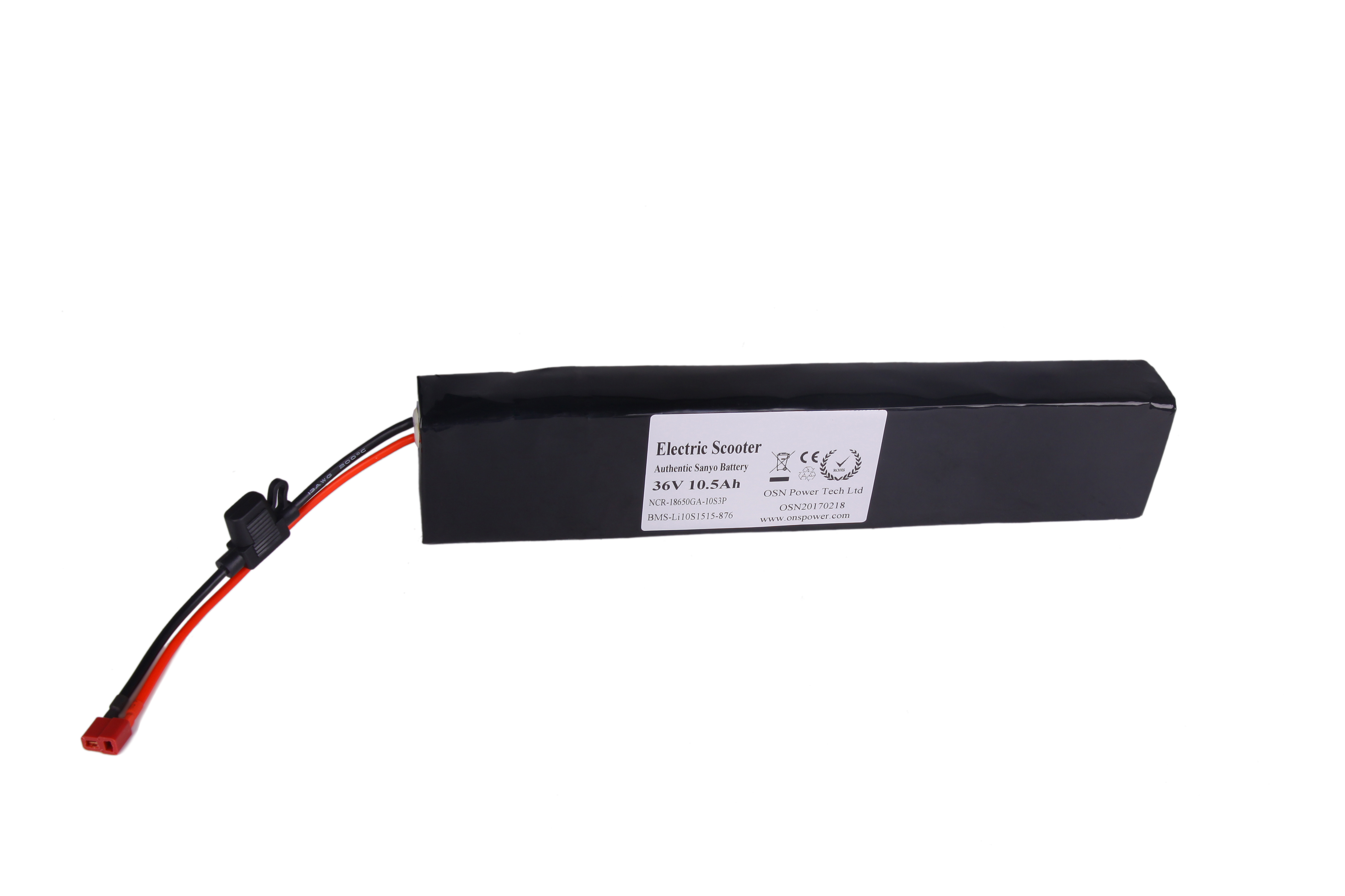 KOK POWER 18650 li ion battery e bike battery 10.5ah 36v battery pack for electric bicycle electric scooter