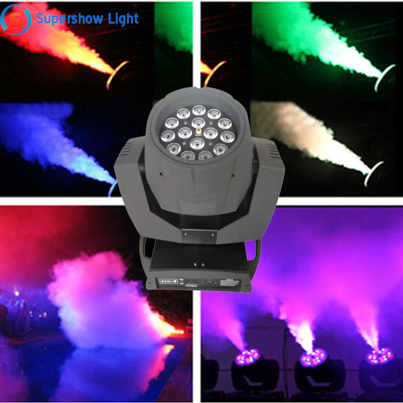 Whole sale 1500W led moving head fog machine heavy smoke machines For Wedding Event smoking colorful lighting