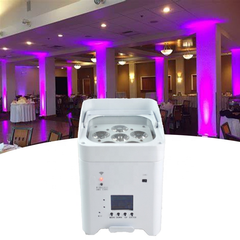 Freedom PAR WiFi IR Remote Wireless Disco LED PAR Battery Uplighs wireless uplight smart DJ S6 battery powered wireless dmx led