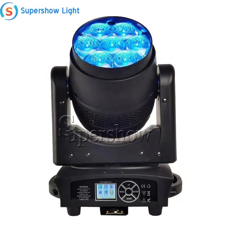 Professional mini E740 led moving light 7x40w mini bee eye brightness zoom moving head light for stage dj disco party wedding