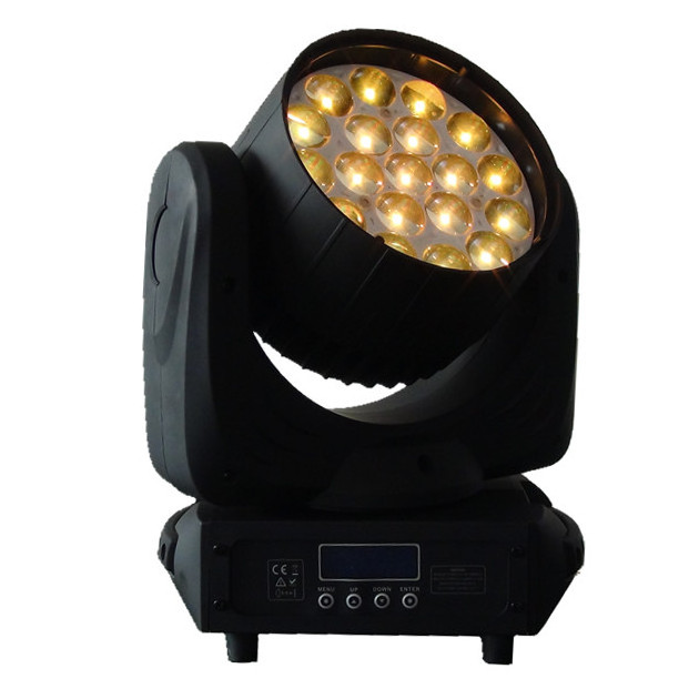 dj equipment Led 19*15w 4 in 1 RGBW wash zoom moving light led moving head rgbw wash zoom