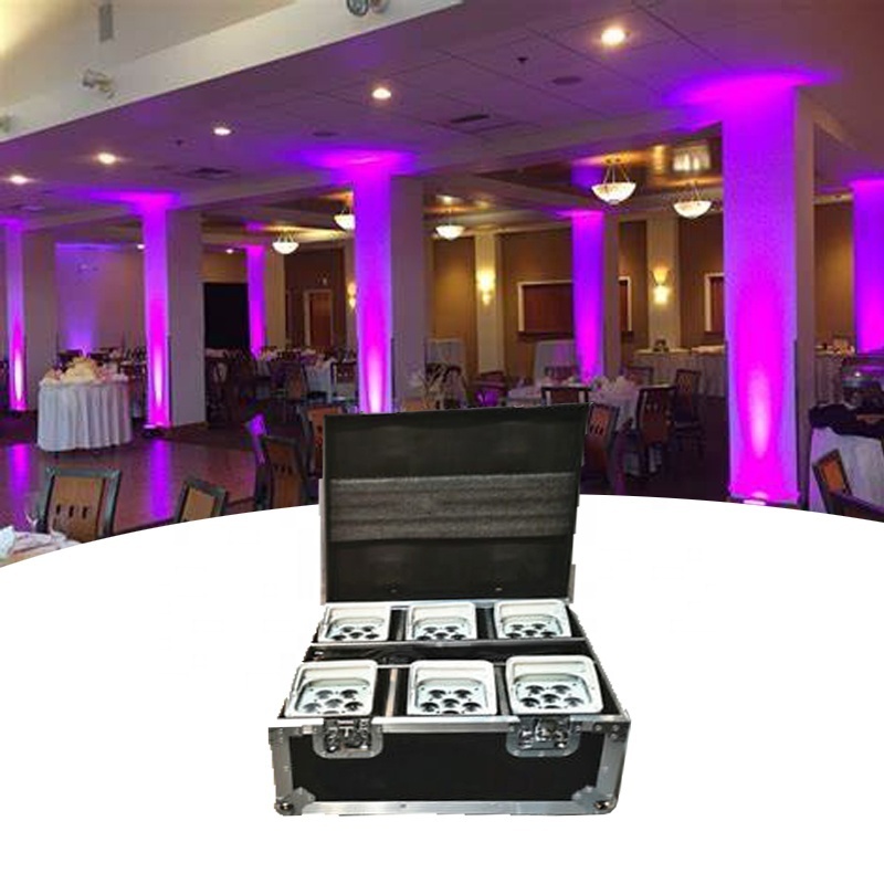 Freedom PAR WiFi IR Remote Wireless Disco LED PAR Battery Uplighs wireless uplight smart DJ S6 battery powered wireless dmx led