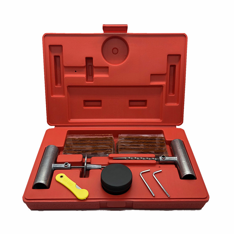 Complete Tire Repair Kit Tool Set Comprehensive  Kit All-in-One Tire Repair Tools Tire Repair Kit