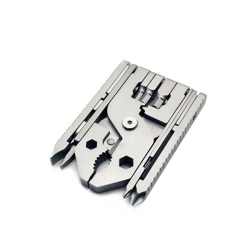 Kolarwin Survival gear 25 in 1 Stainless Steel Folding Universal Portable Screwdriver Outdoor Multipurpose Multi Tool Pliers