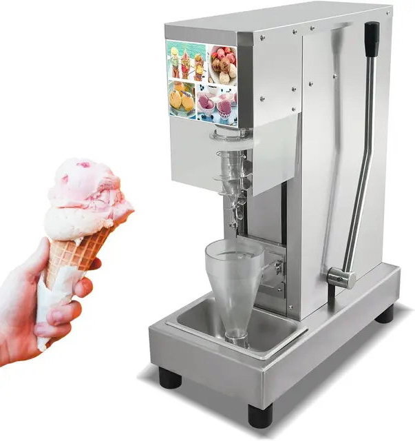 Kolice Commercial Swirl Drill Yogurt Real Fruits Ice Cream Blender/Swirl Drill Ice Cream Machine/milkshake