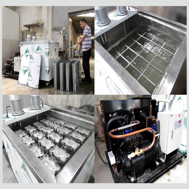 Kolice High efficiency ice block making machine 0.5ton/commercial ice cube making machine/clear block ice plant