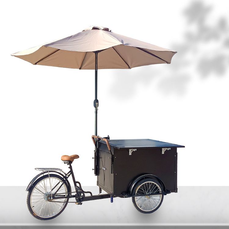 Ice cream mall store kiosk color refrigerator cart/gelato tricycle/foodtruck vending food cart electric ice cream bike for sale