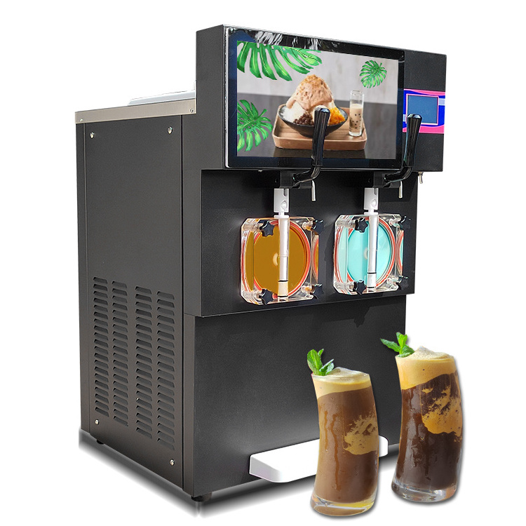 Kolice New design espresso machines iced coffee frozen drink commercial vending machine soft ice cream machine