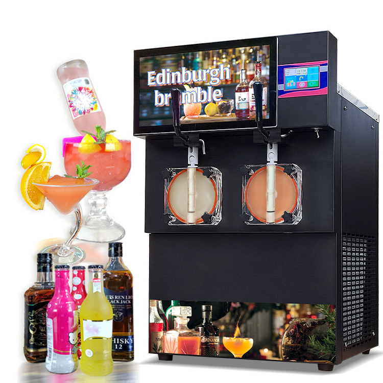 Restaurant vending cocktails margarita granita smoothies cappucinos machine beer snowcap cola snow top bar frozen drink