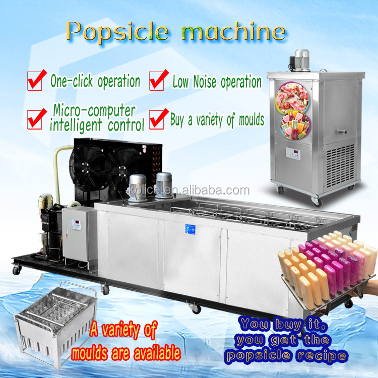 Kolice BPZ-01 CE ETL Commercial popsicle machine/ ice lolly machine/ ice lollipop machine with 1 mold set