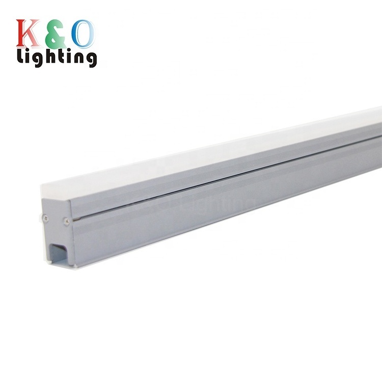 Exterior Wall Thin RGB Facade Lighting led linear tube light ip65 for Hotel Landscape