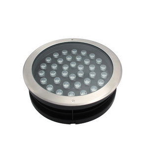 Outdoor Ip65/ Ip68 Rgb Color Change Inground 12v Dimming Multicolor Led Recessed Floor Light Underground Light Led For Sidewalk