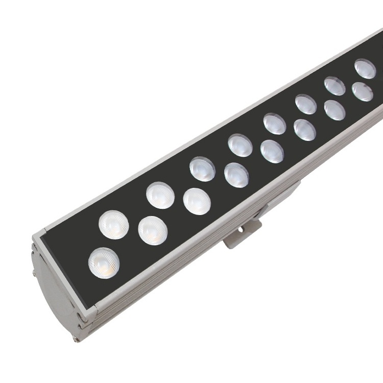 Outdoor IP65 Waterproof Building Project Facade Lighting 72w Led Wall Washer Lights bar