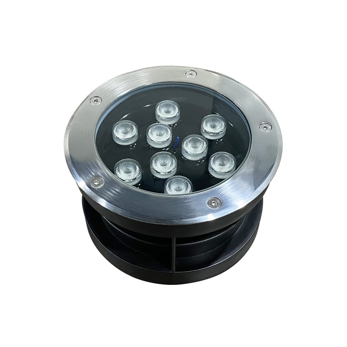 Guangzhou Outdoor Recessed LED Ground Floor Lamp 12v 24v Waterproof RGB 5w-10w Underground Light for Landscape IP67 Rated