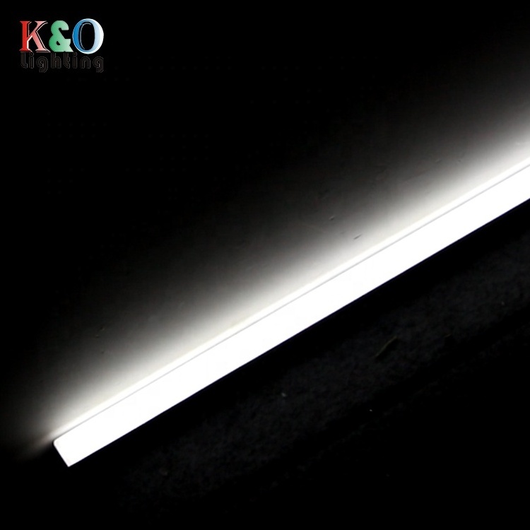 Surface Mounted Track DMX Acrylic Linear LED Light Linkable Slim Linear LED Tube Light For Hotel