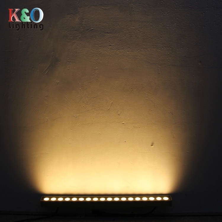 IP65 Slim RGB LED Wall Washer Building Exterior Lights Decoration with Lighting and Circuitry Design Solutions