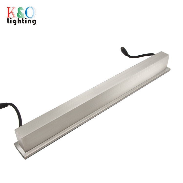 15W 24W IP67 waterproof outdoor garden 1m length Led recessed inground linear light