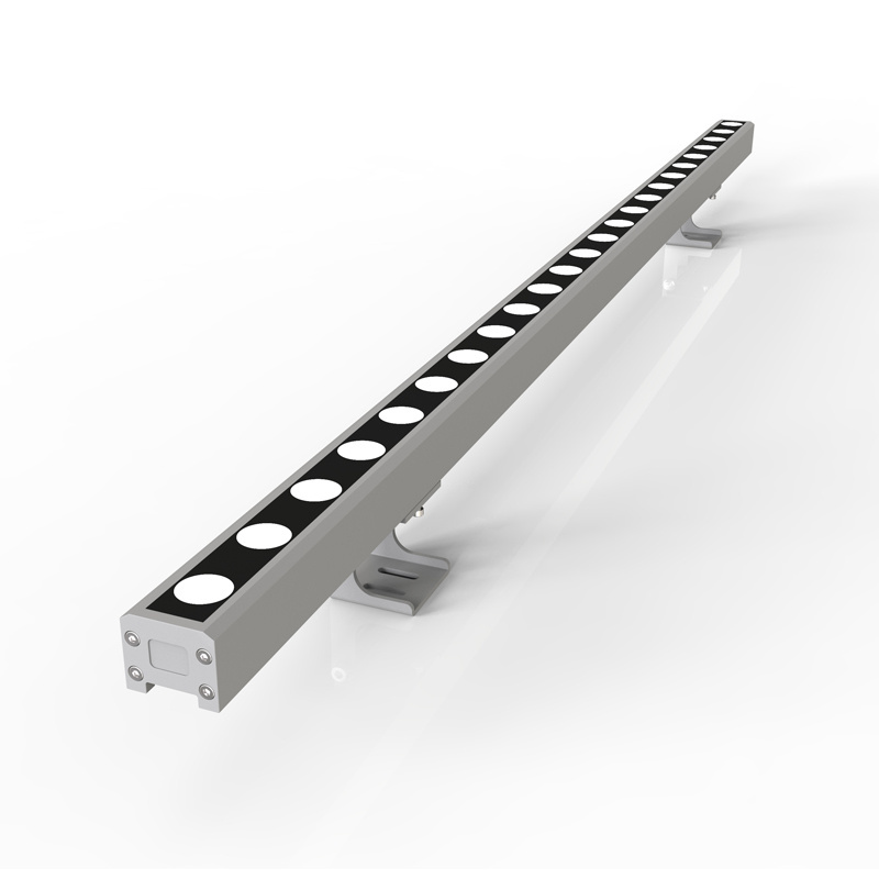 Aluminum Wall Washer Linear Light 24W 36W IP66 Waterproof Single Color Led Wall Washer