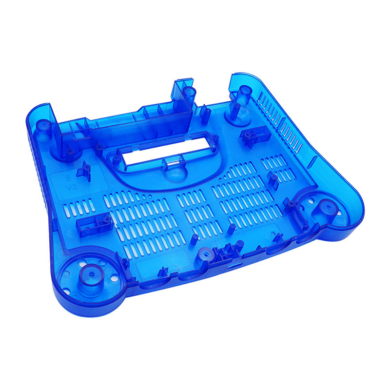 New Replacement Hard ABS Plastic Shell transparent blue case housing For Nintendo N64