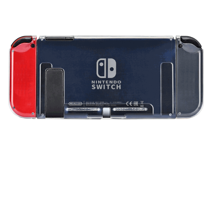 Case Compatible with Nintendo Switch Dockable Soft TPU Protective Case Cover for Nintendo Switch Game Console