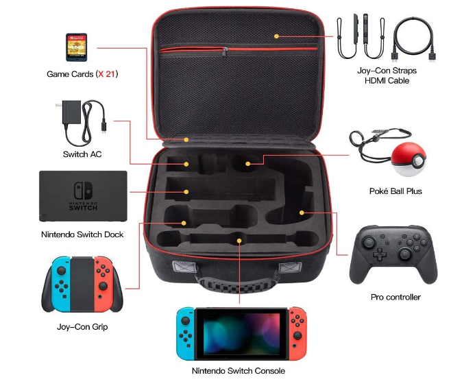 Hard Shell Protective Portable Switch Travel Cases Storage Bag Carrying Case For Nintendo Switch  Console Accessories