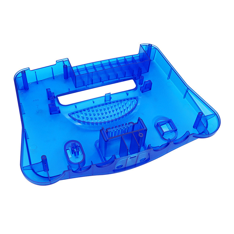 New Replacement Hard ABS Plastic Shell transparent blue case housing For Nintendo N64