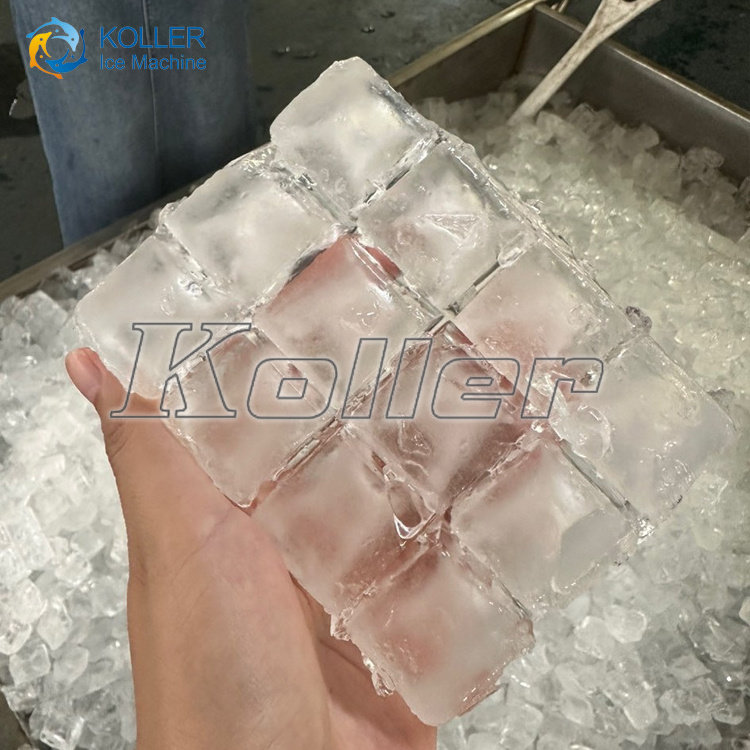 China Factory Wholesale Ice Maker CE/ETL Certification Hotel Vertical Transparent Square Cube Block Ice Machines