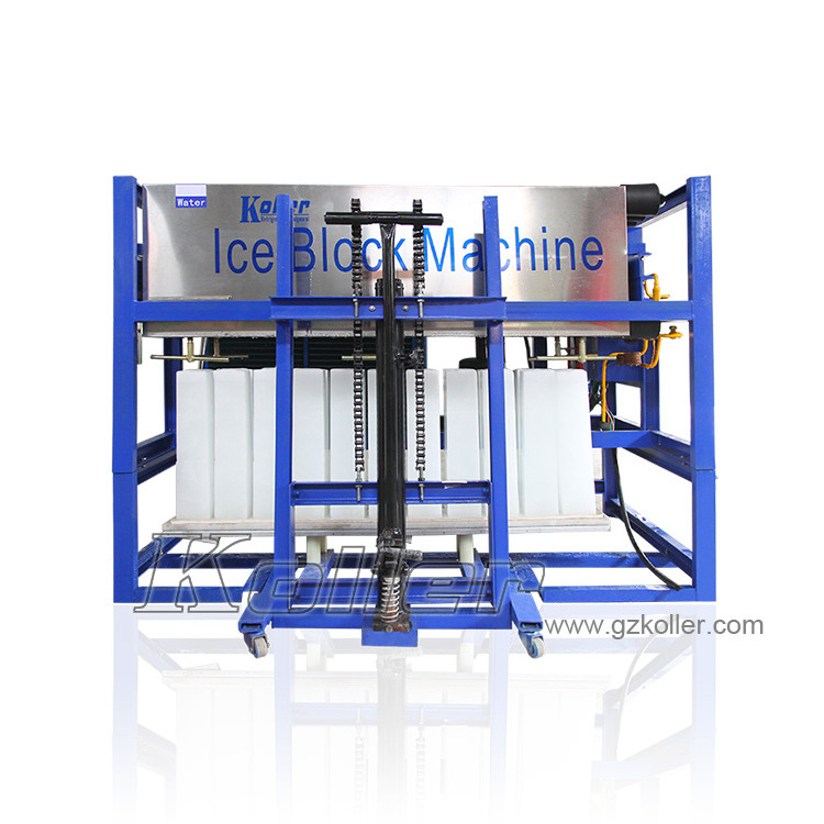 Koller DK10 Energy Labor Saving Automatic Direct Cooling Ice Block Machine for Faster Clean Fishery Drinkable Ice Block