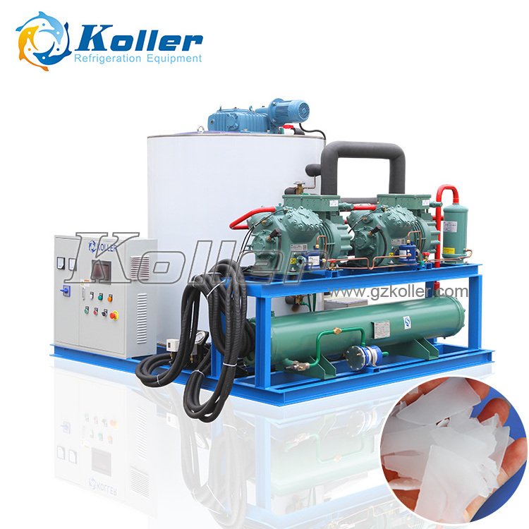 Koller Flake Ice Maker 15000kg Concrete Cooling and Mixing Ice Machine 15 tons/day