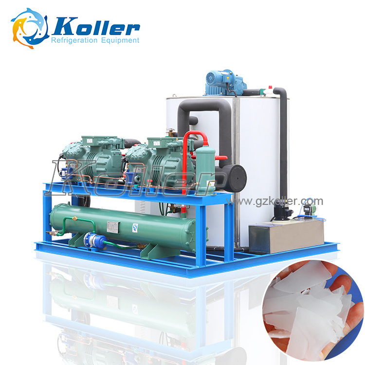 Koller Flake Ice Maker 15000kg Concrete Cooling and Mixing Ice Machine 15 tons/day