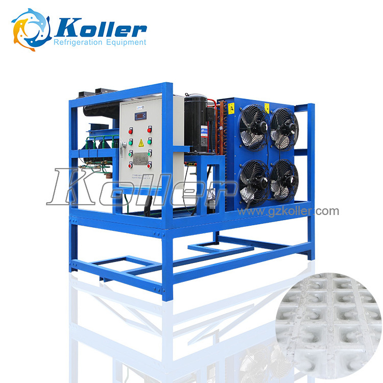 Koller DK10 Energy Labor Saving Automatic Direct Cooling Ice Block Machine for Faster Clean Fishery Drinkable Ice Block