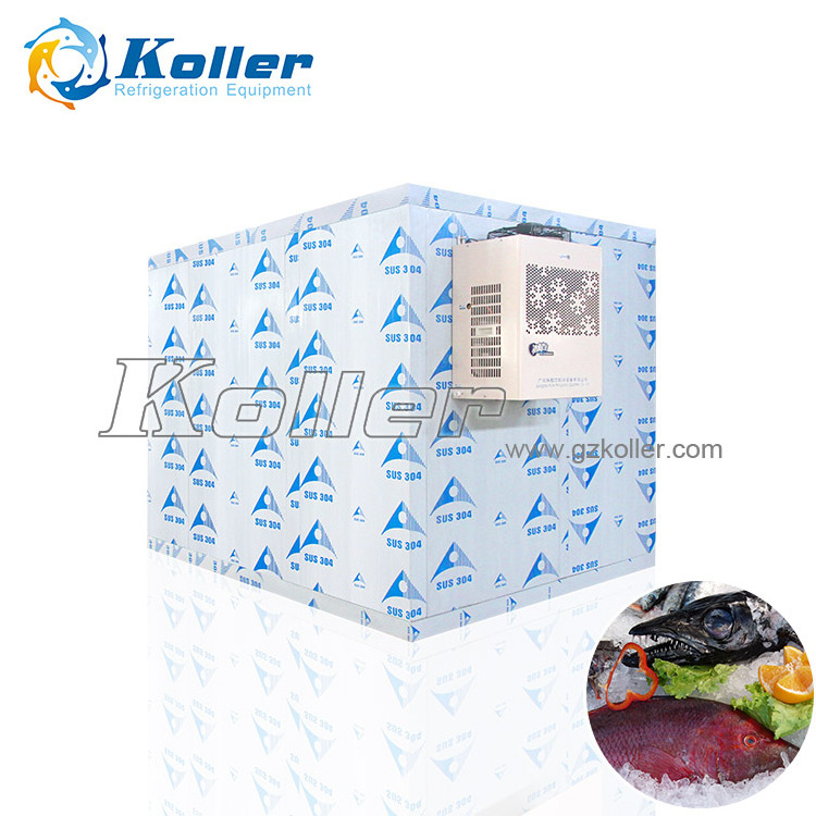 Koller 100mm insulation sandwich panel Koller refrigeration cold room for ice block cube storage