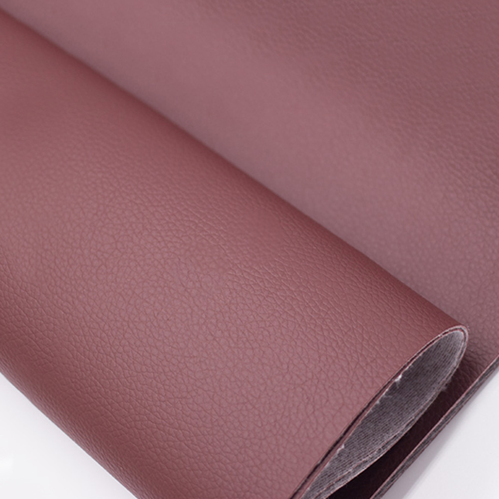 High Quality Custom Leather Upholstery Fabrics Self Adhesive Leather PVC Sofa Leather Stickers For Furniture Repair