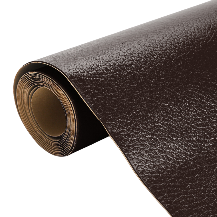 Custom Upholstery Leather Fabrics Self Adhesive Leather PVC Sofa Leather Stickers For Furniture Repair