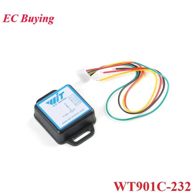 WT901C WT61C to RS485 232 TTL 6 9 Axis IMU Sensor Tilt Angle Roll Pitch Yaw Acceleration Gyroscope Magnetometer MPU9250 MPU6050