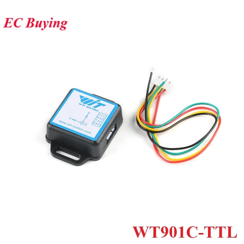 WT901C WT61C to RS485 232 TTL 6 9 Axis IMU Sensor Tilt Angle Roll Pitch Yaw Acceleration Gyroscope Magnetometer MPU9250 MPU6050