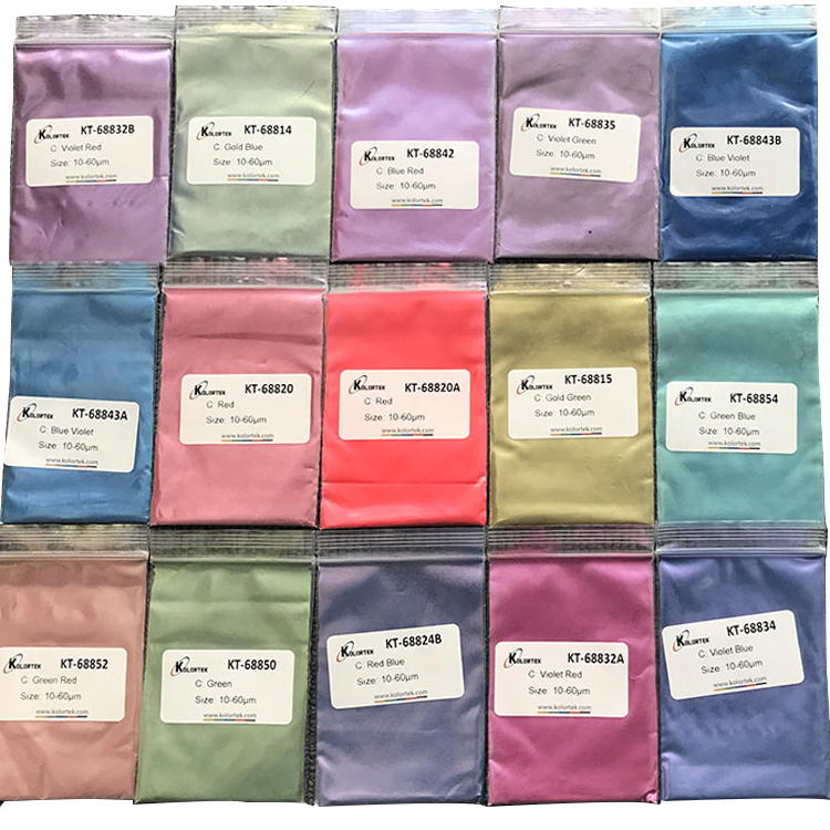 Kolortek natural mica powder 100 colors pearl pigment for handmade soap, slime, epoxy resin, bath bomb, paint, printing ink