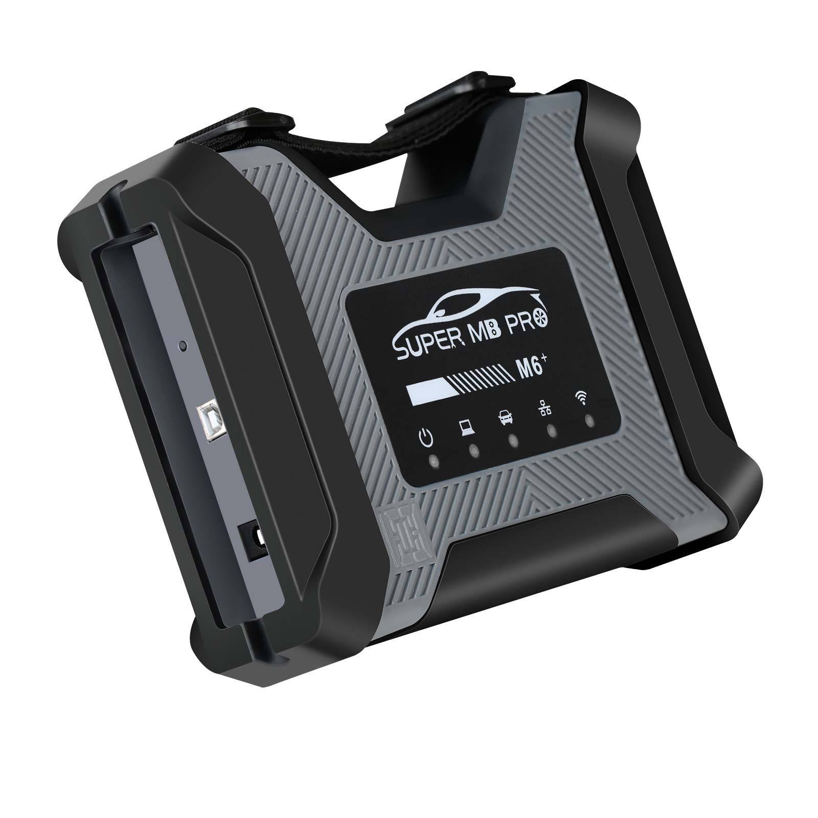 2023 New Super OEM MB Pro M6+ Wireless Star Diagnosis Tool Full Configuration Work on Both Cars and Trucks