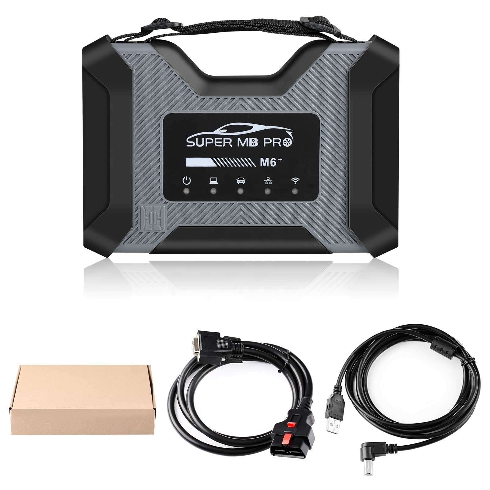 2023 New Super OEM MB Pro M6+ Wireless Star Diagnosis Tool Full Configuration Work on Cars Basic Version