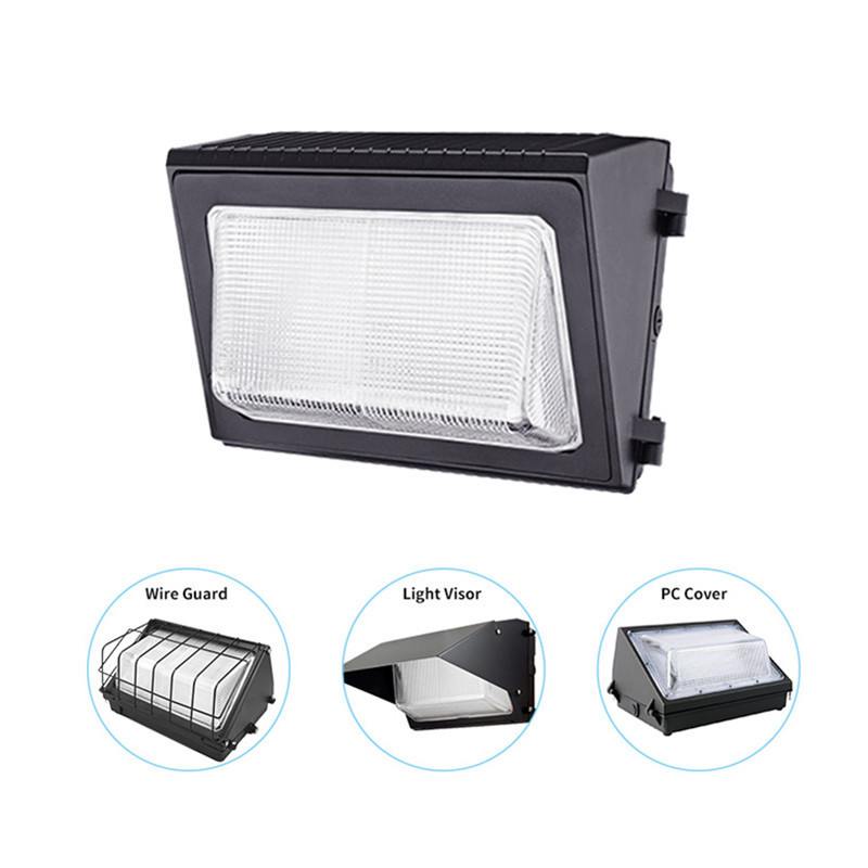 ETL/cETL & DLC 40W IP65 Outdoor Lighting LED Wall Pack Light Fixture