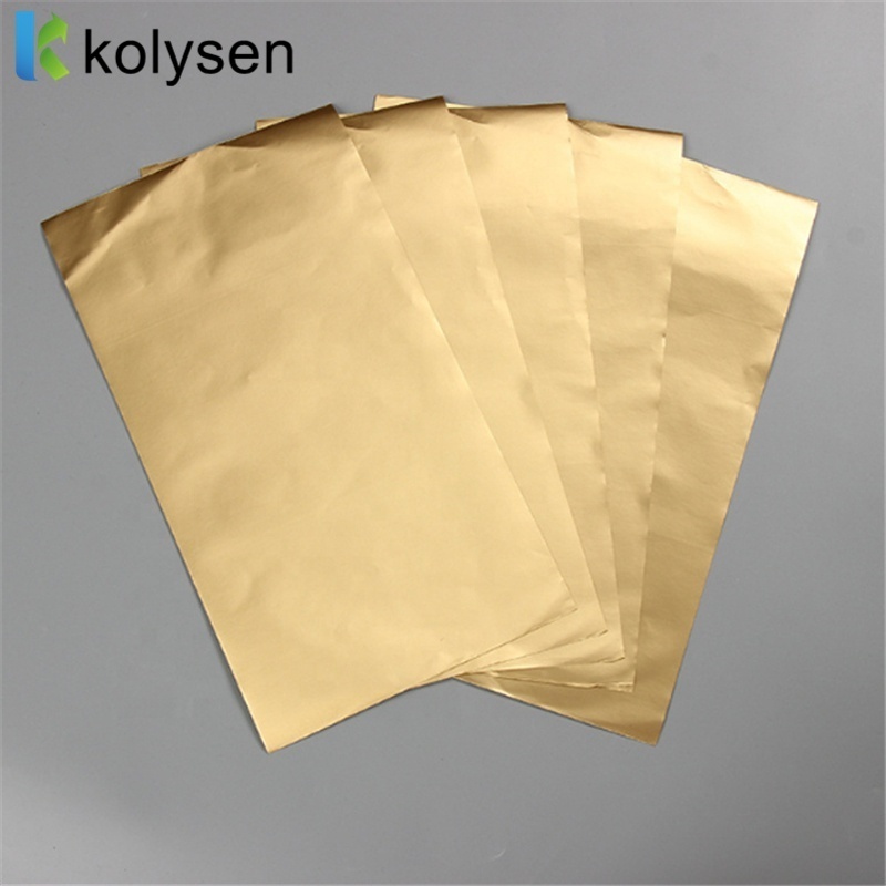 Food Grade Wholesale High Quality Food Grade Color Aluminum Foil for Chocolate Wrapper Packaging Industry