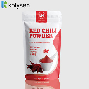 Custom Print Food Spice Chili Powder Pepper Powder Packaging Bag