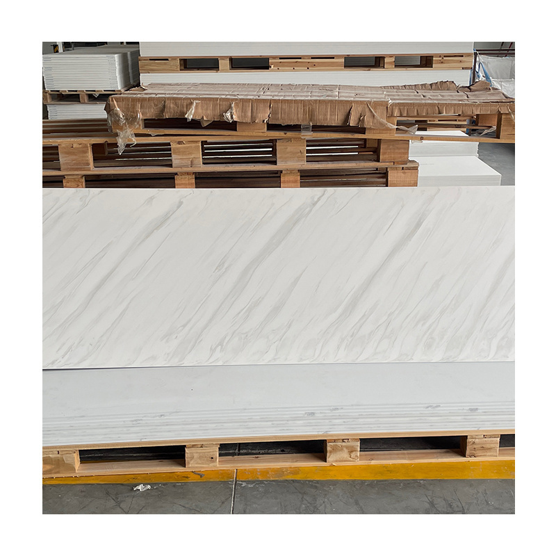 Wholesale 12mm onyx marble Acrylic Solid Surface Sheet 6mm Artificial Stone for wall clannding shower room vanity top table