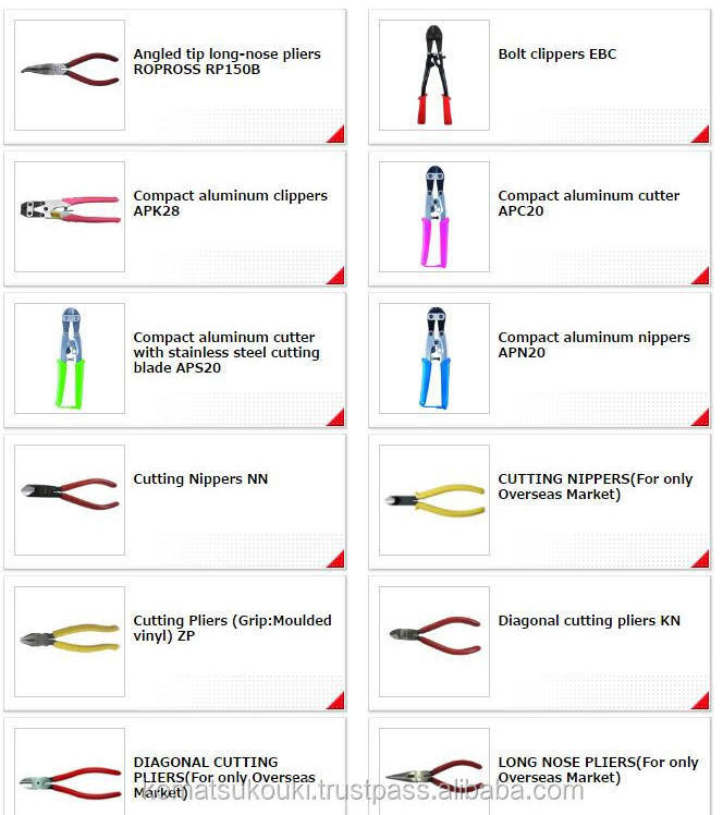 High quality Japan Lobster tools Lobtex hand tool socket wrench,clamp,vise pliers, nipper,cutter,hammer,nejianguirus