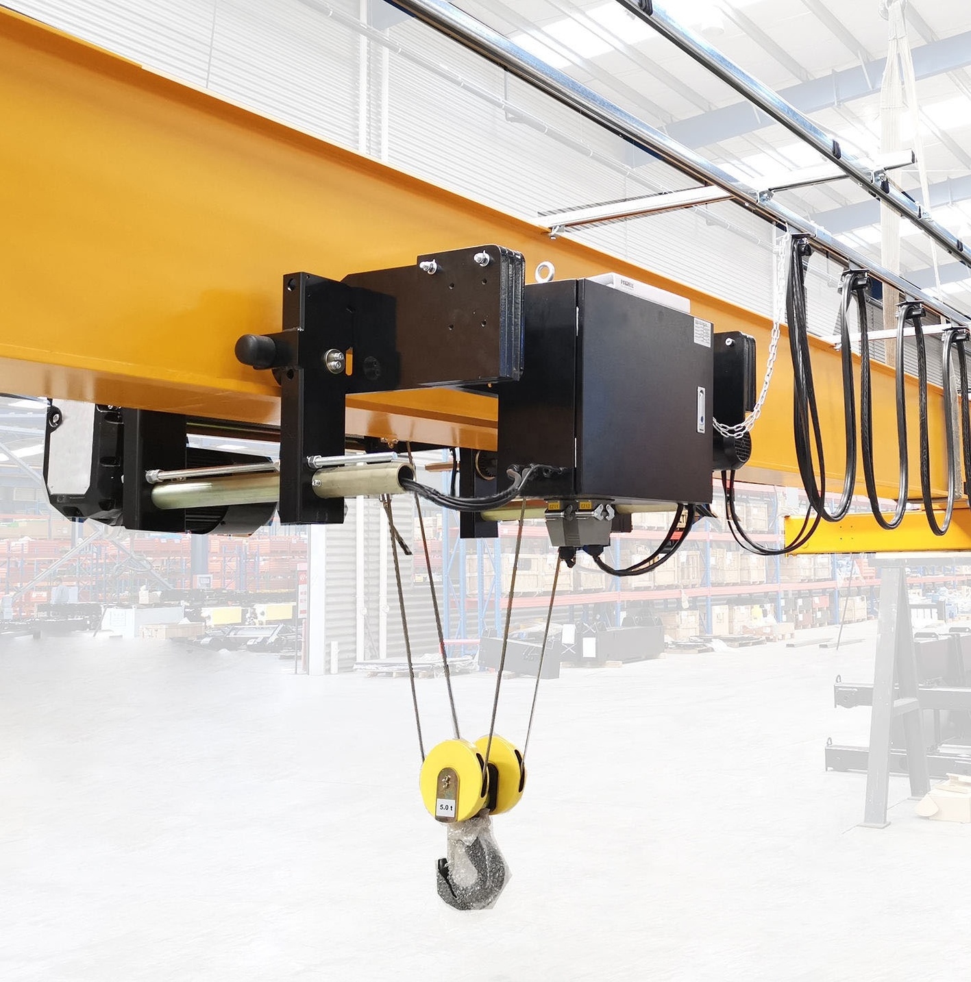 KOMAY Industrial monorail hoist electric wire rope hoist 2t-20t overhead crane hoist with remote control