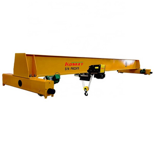 KOMAY Workshop Used 3 Ton 5 Ton 6 Ton 10 Ton Single Beam Electric Travelling Bridge Crane