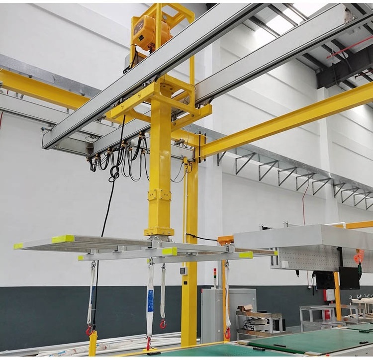 Light Duty Free Standing Bridge Crane KBK Crane Rail