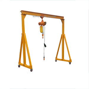 Warehouse adjustable portable mobile gantry crane 1 ton 2 ton 3 ton 5 ton 10 ton