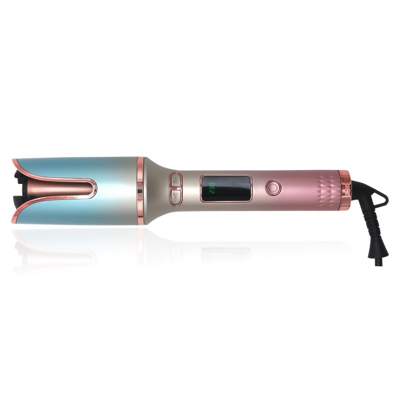 Komex  Automatic Ceramic Rotating Hair Curler, Ceramic Ionic Auto Hair Curling  Lasting Shape Hair Curler Automatic Curling Iron