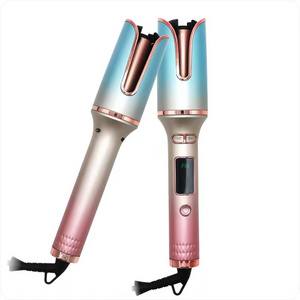 Komex  Automatic Ceramic Rotating Hair Curler, Ceramic Ionic Auto Hair Curling  Lasting Shape Hair Curler Automatic Curling Iron